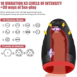Alternative view of Realistic BJ Cup With Heated Throat And Soft Tongue